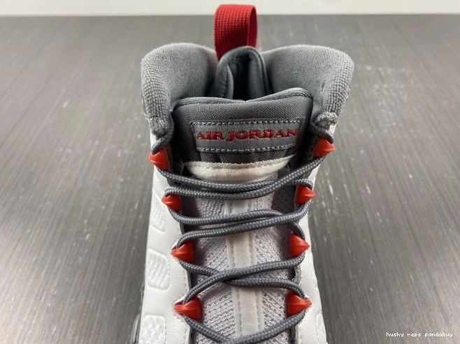 Rep Husky Jordan 9 Air Red CT8019-162 Fire 0626